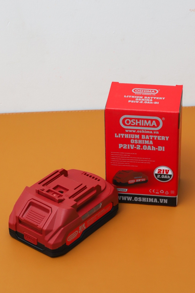 Pin Lithium Oshima P21V-2.0Ah D1