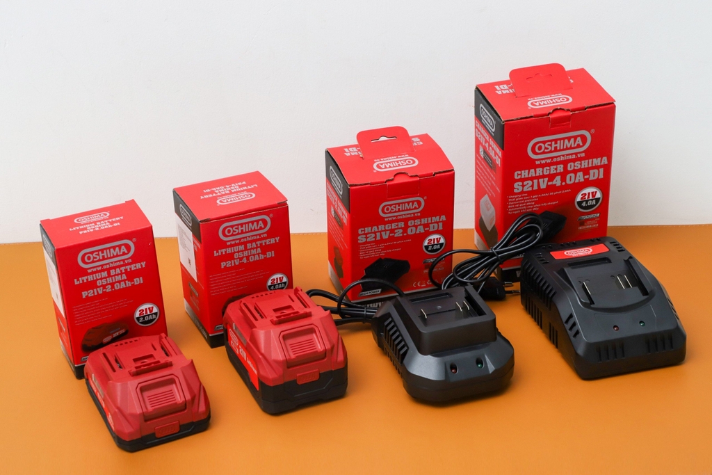 Pin Lithium Oshima P21V-2.0Ah D1