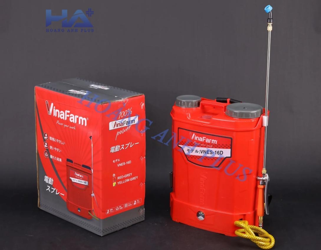 Bình Phun Xịt Điện Vinafarm 16L VNES 16D