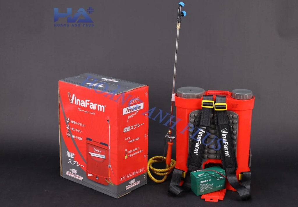 Bình Phun Xịt Điện Vinafarm 16L VNES 16SN