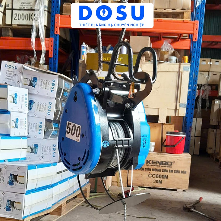 Tời Điện Treo DOSU SK500 30m 500Kg 220V