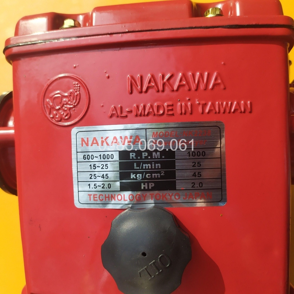 Đầu Xịt Áp Lực Nakawa 2HP NK-2238