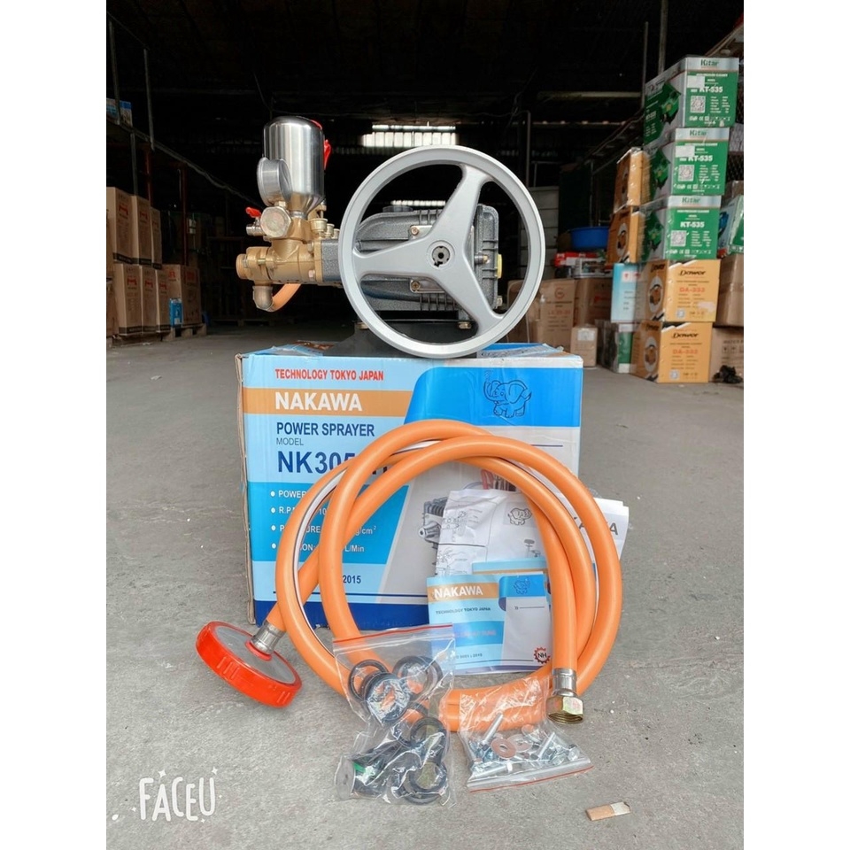 Đầu Xịt Áp Lực Nakawa 5HP NK-3054H