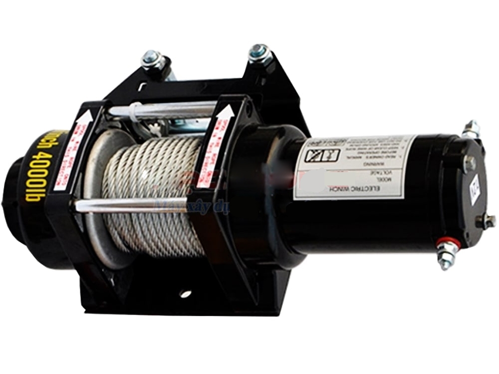 Tời Điện Kéo Xe Kenbo ATV 4000LBS-24V Không Có Tay Điều Khiển