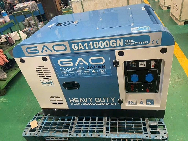 Máy Phát Điện Chạy Dầu 8Kw GAO GA11000GN