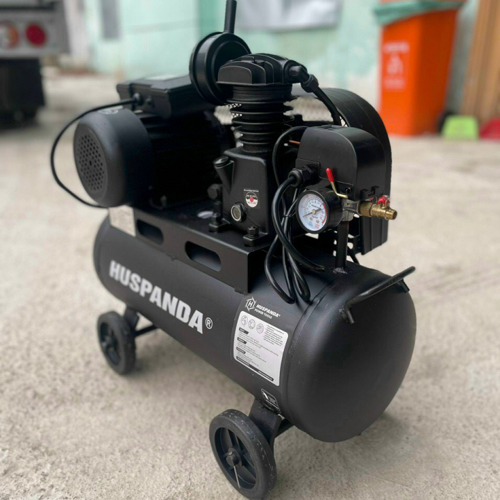 Máy Nén Khí Dây Đai Huspanda 1HP 45L HCD