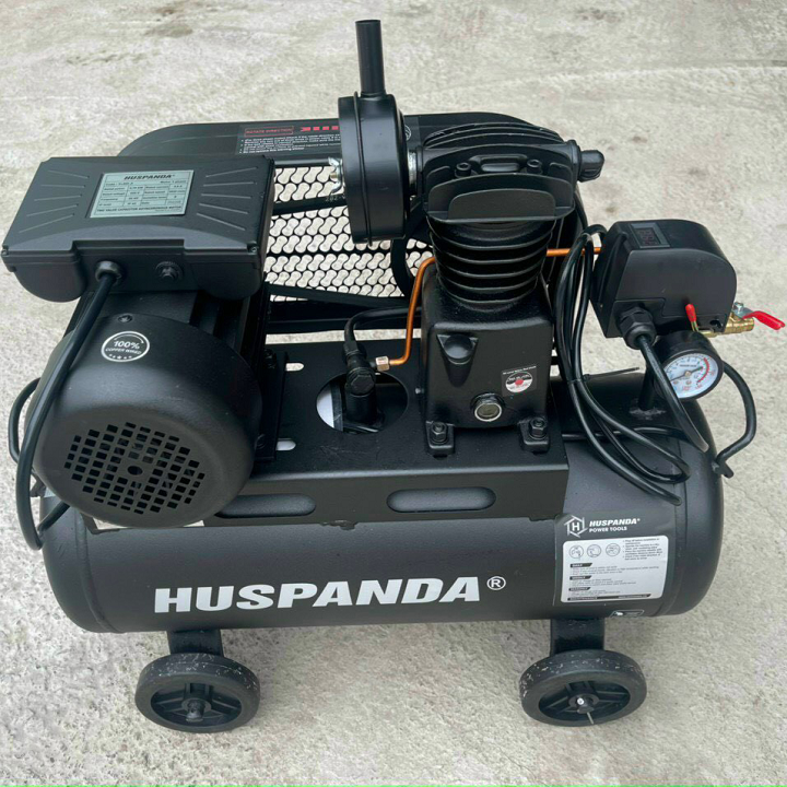 Máy Nén Khí Dây Đai Huspanda 1HP 45L HCD