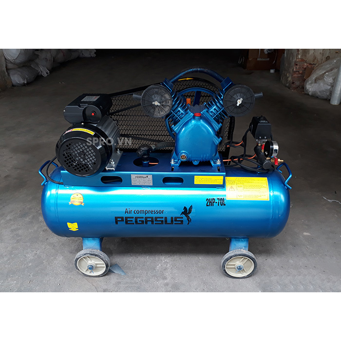 Máy Nén Khí Dây Đai Pegasus 2HP 70L TM-V-0.17/8-70L