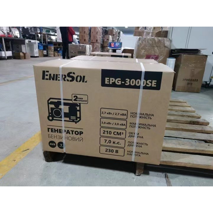 Máy Phát Điện Chạy Xăng Enersol 3Kw EPG-3000SE Đề