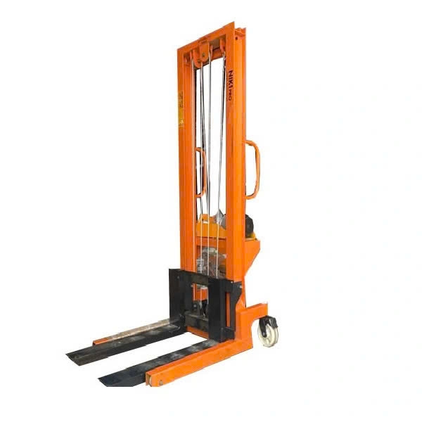 Xe Nâng Hàng Tay Cao Dùng Tời Điện Niki 1.3 Tấn - Cao 1.6 Mét