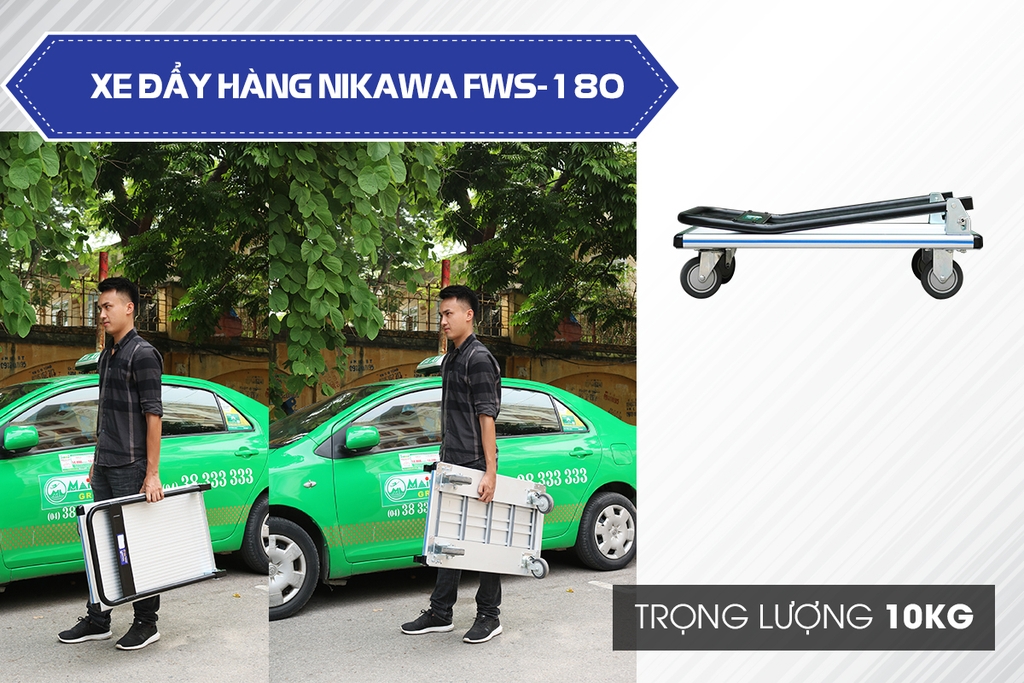 Xe Đẩy Hàng Nikawa FWS 180
