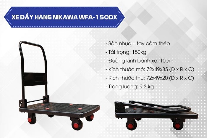 Xe Đẩy Hàng Nikawa WFA 150DX