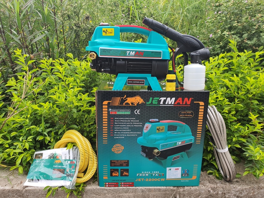 Máy Rửa Xe Jetman 2200W JET-2200CW