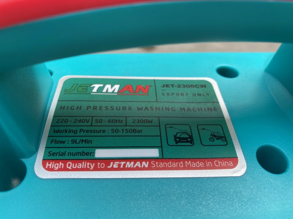 Máy Rửa Xe Jetman 2300W JET-2300CW