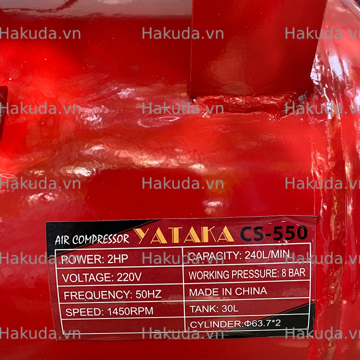 Máy Nén Khí Không Dầu 2Hp 30L Yataka CS-550