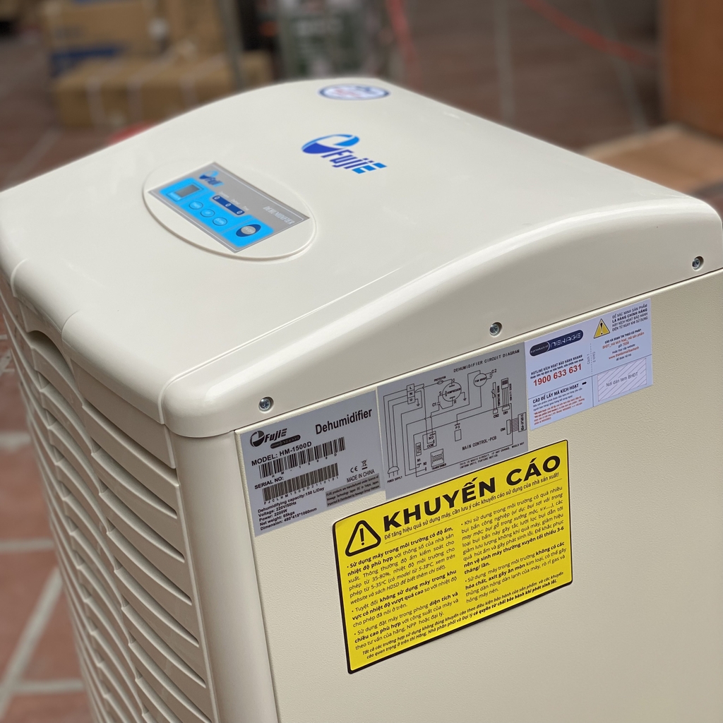 Máy Hút Ẩm Công Nghiệp Fujie HM-1500D