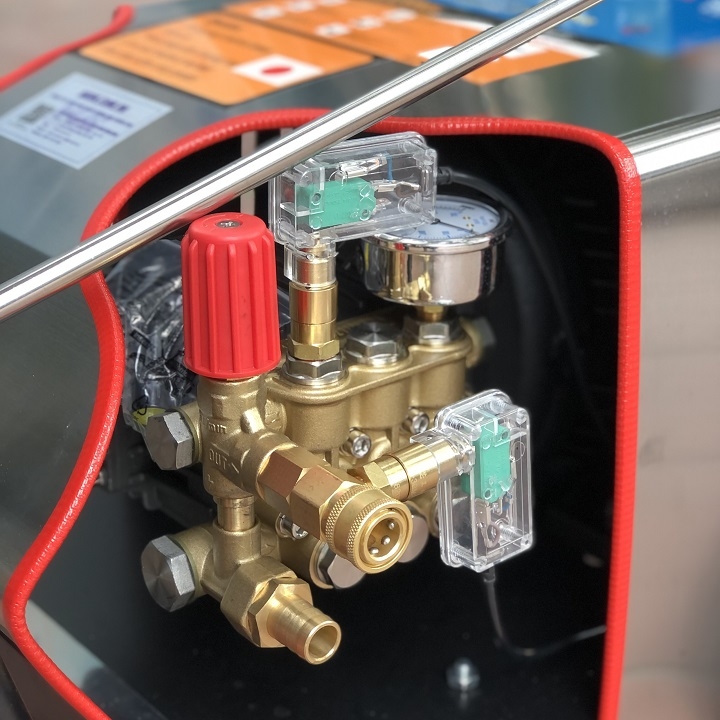 Máy Rửa Xe Cao Áp Nakawa 10Kw 3780 PSI 3 Pha TX-100 (Piston Sứ)