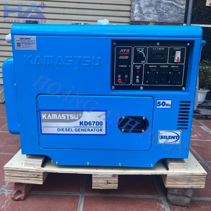 Máy Phát Điện Chạy Dầu Kamastsu 5Kw KD6700