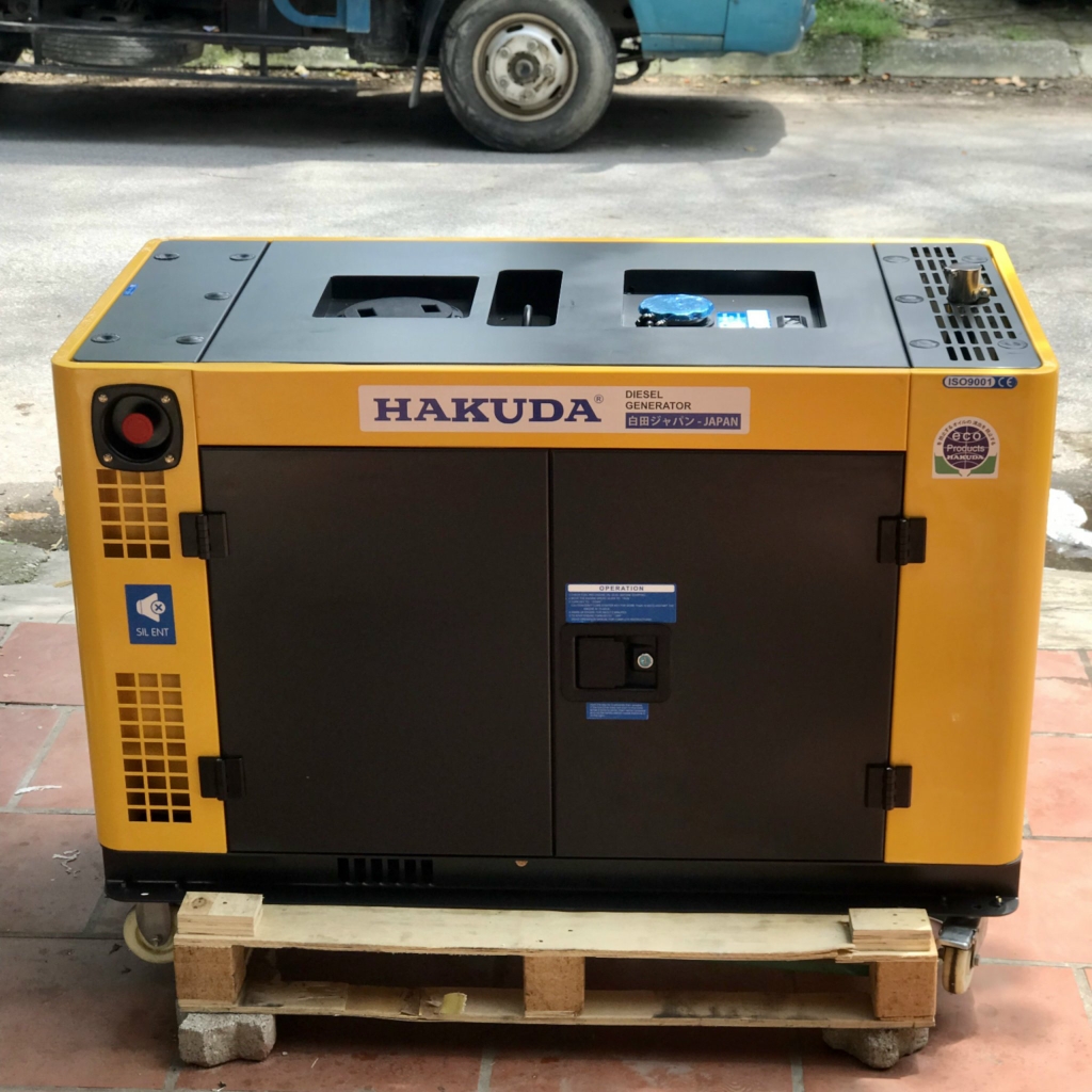 Máy Phát Điện Chạy Dầu Hakuda 10Kw HKD 12000V