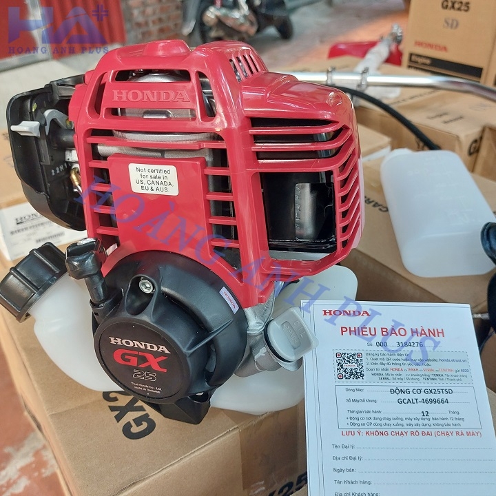 Máy Cắt Cỏ Honda 4 Thì 1.1HP/0.81KW GX25T SD (TROPIC)