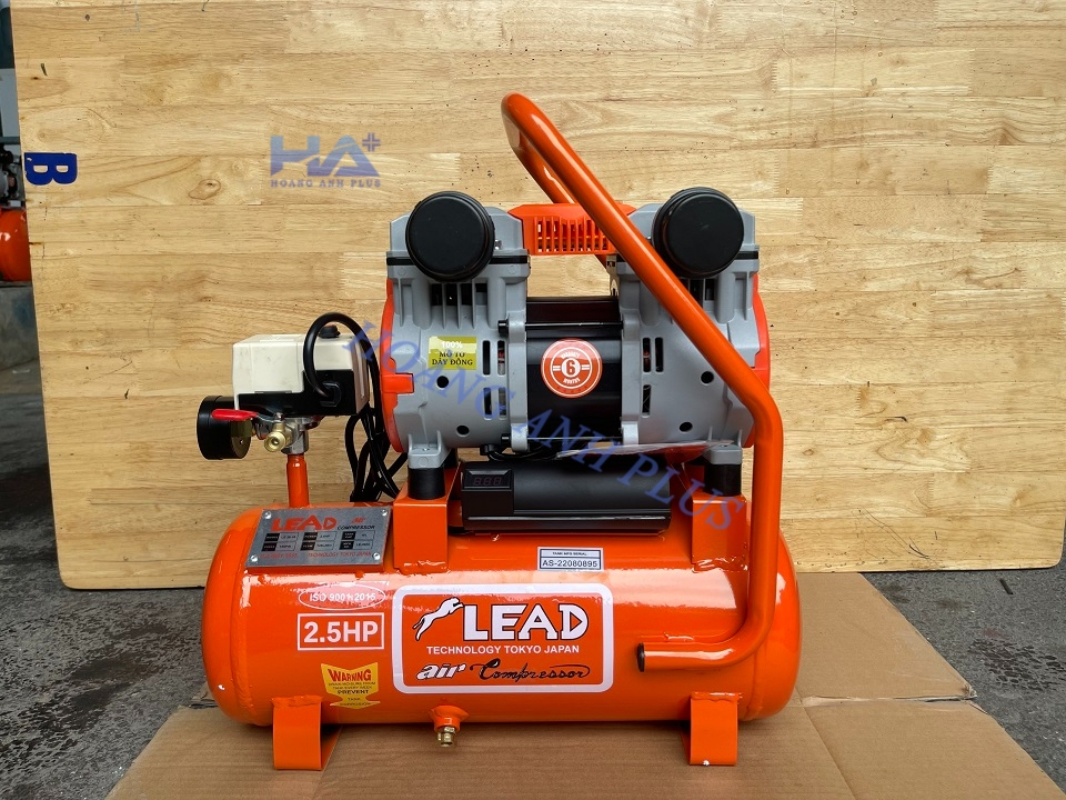 Máy Nén Khí Không Dầu Lead 2.5HP 15L LE 25-15