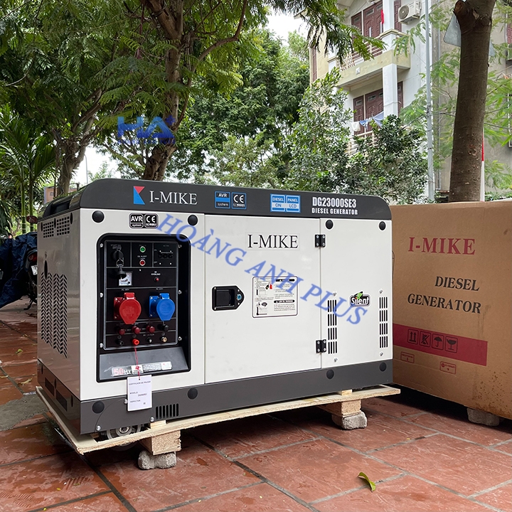 Máy Phát Điện Chạy Dầu I-Mike 18Kw DG23000SE 3 Pha