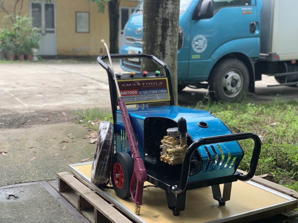 Máy Rửa Xe Cao Áp Amaxtools 7.0Kw AM7000