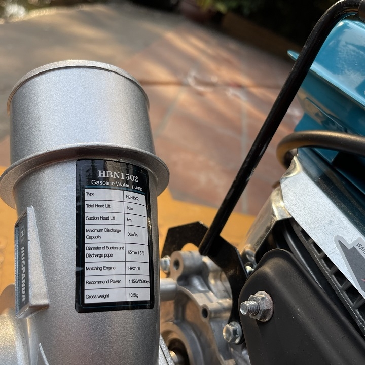 Máy Bơm Nước Chạy Xăng Huspanda 2.5HP HBN 1502
