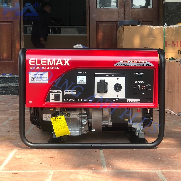 Máy Phát Điện Chạy Xăng Elemax 6.5KVA SH7600EX