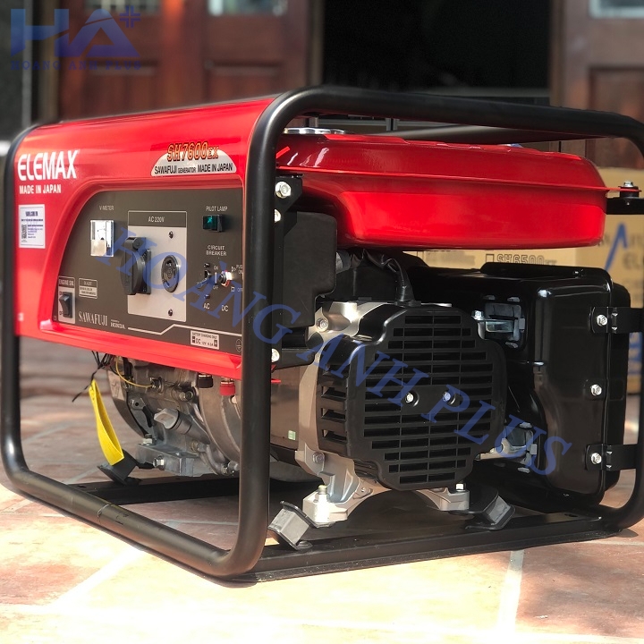 Máy Phát Điện Chạy Xăng Elemax 6.5KVA SH7600EX