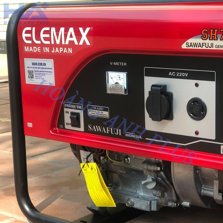 Máy Phát Điện Chạy Xăng Elemax 6.5KVA SH7600EX