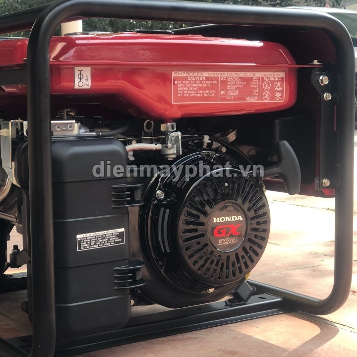 Máy Phát Điện Chạy Xăng Elemax 6.5KVA SH7600EX