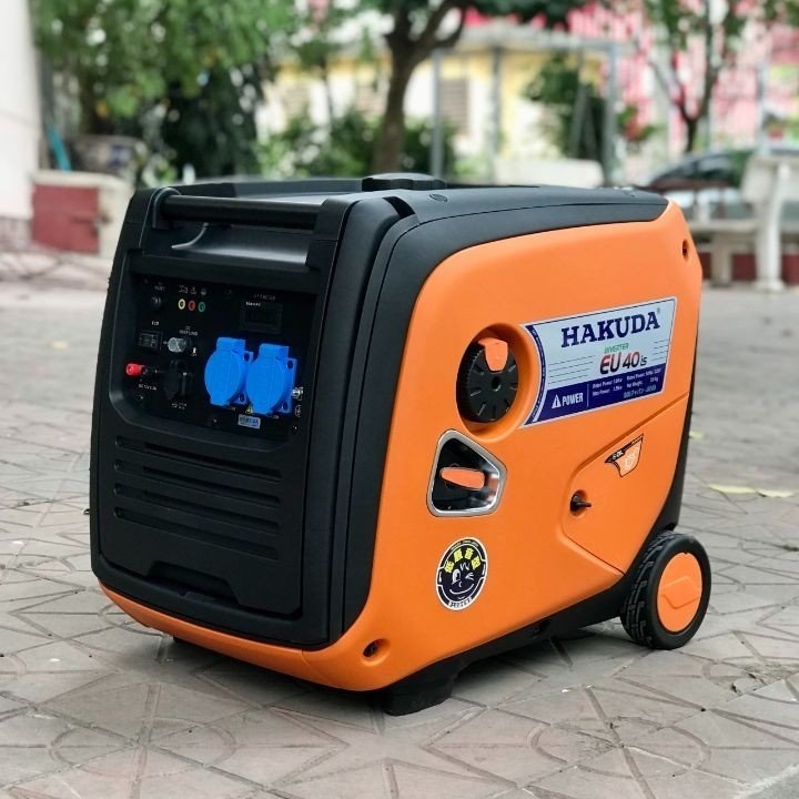 Máy Phát Điện Chạy Xăng Hakuda 3.5Kw HKD EU40is Siêu Cách Âm Inverter
