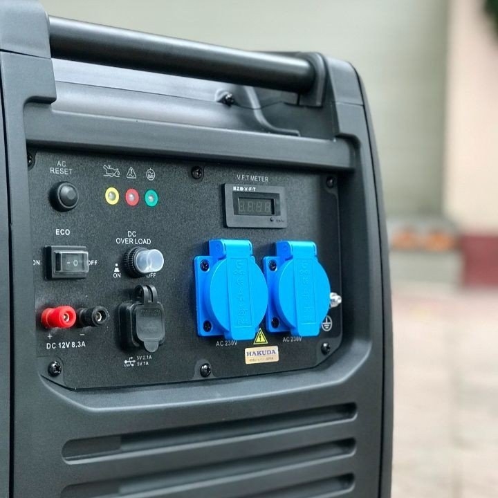 Máy Phát Điện Chạy Xăng Hakuda 3.5Kw HKD EU40is Siêu Cách Âm Inverter