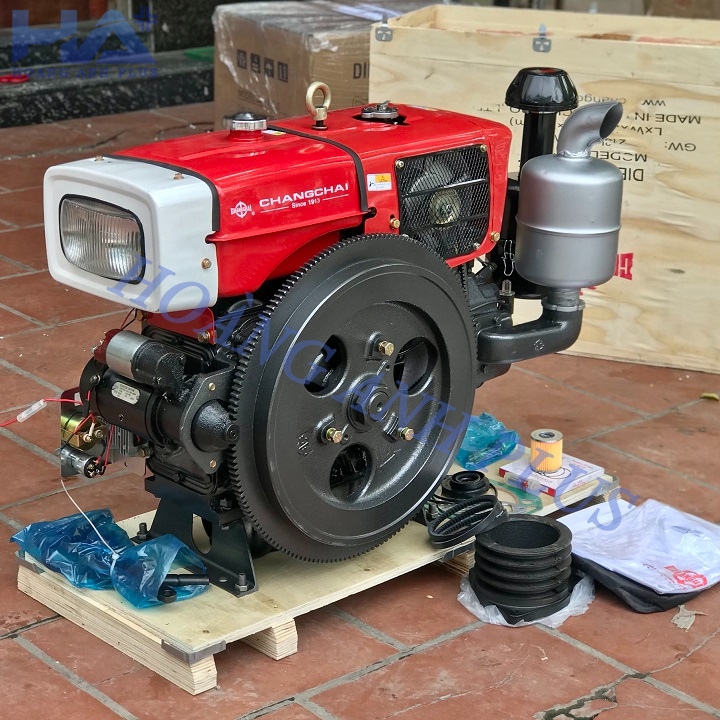 Máy Nổ Dầu Changchai 24HP ZS1115NM (D24 Gió Đề)