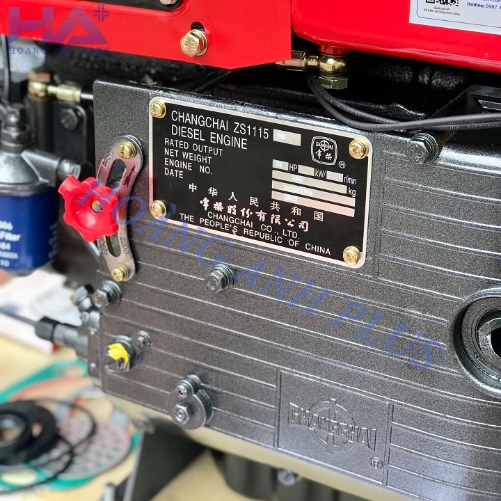 Máy Nổ Dầu Changchai 24HP ZS1115NM (D24 Gió Đề)