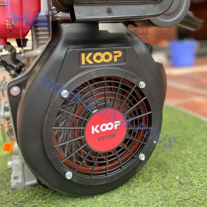 Máy Nổ – Động Cơ Dầu Koop 12.7HP KD1100F Có Đề