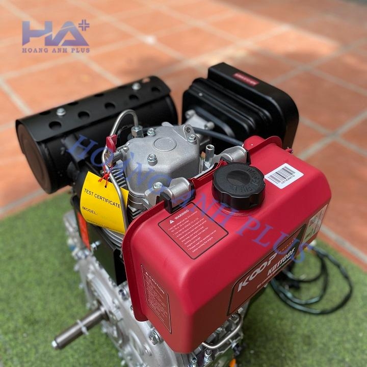 Máy Nổ – Động Cơ Dầu Koop 12.7HP KD1100F Có Đề