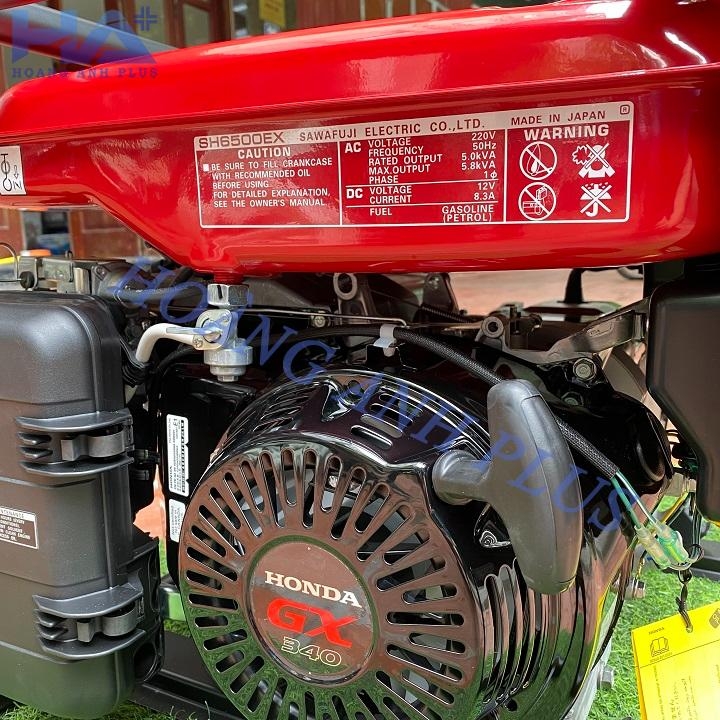 Máy Phát Điện Chạy Xăng Elemax 5KVA SH6500EX