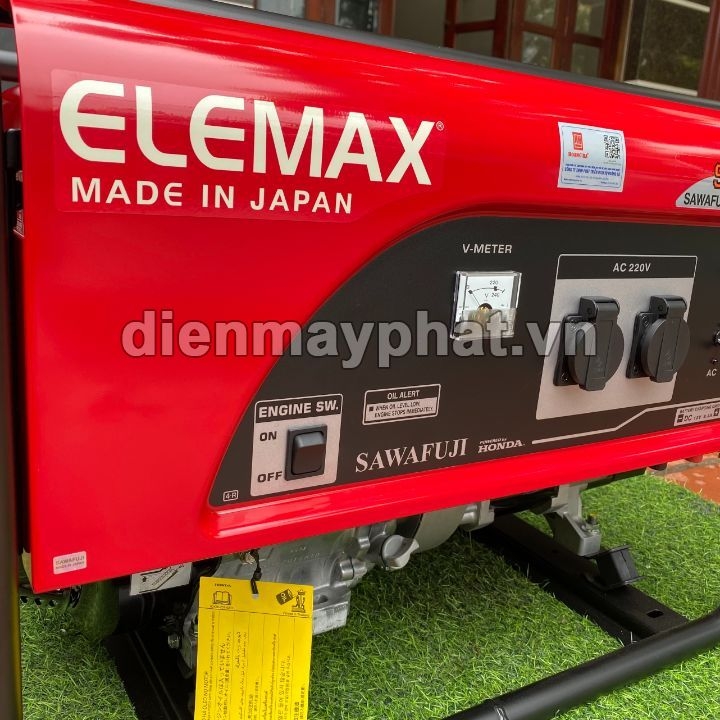 Máy Phát Điện Chạy Xăng Elemax 5KVA SH6500EX