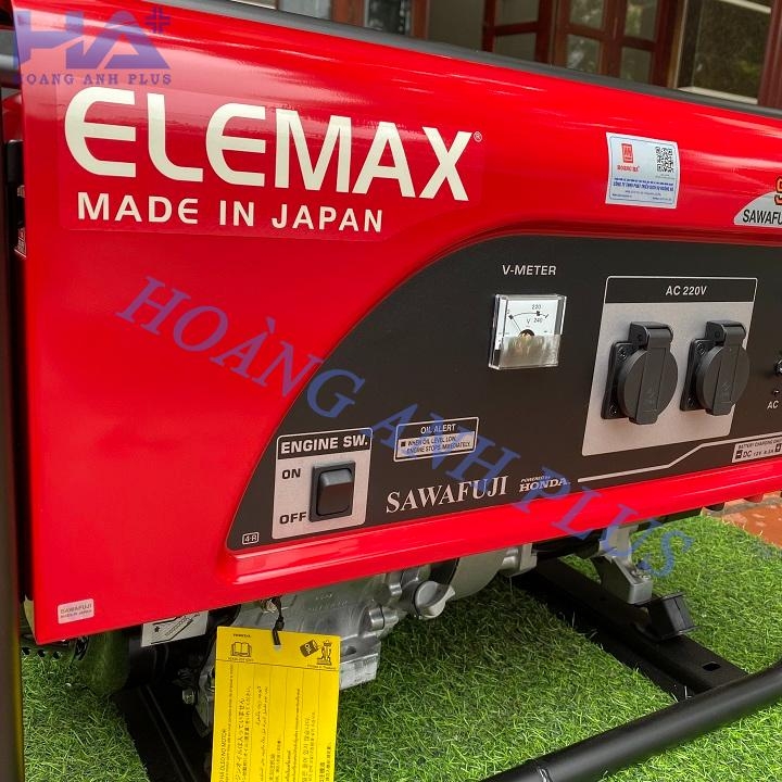 Máy Phát Điện Chạy Xăng Elemax 5KVA SH6500EX