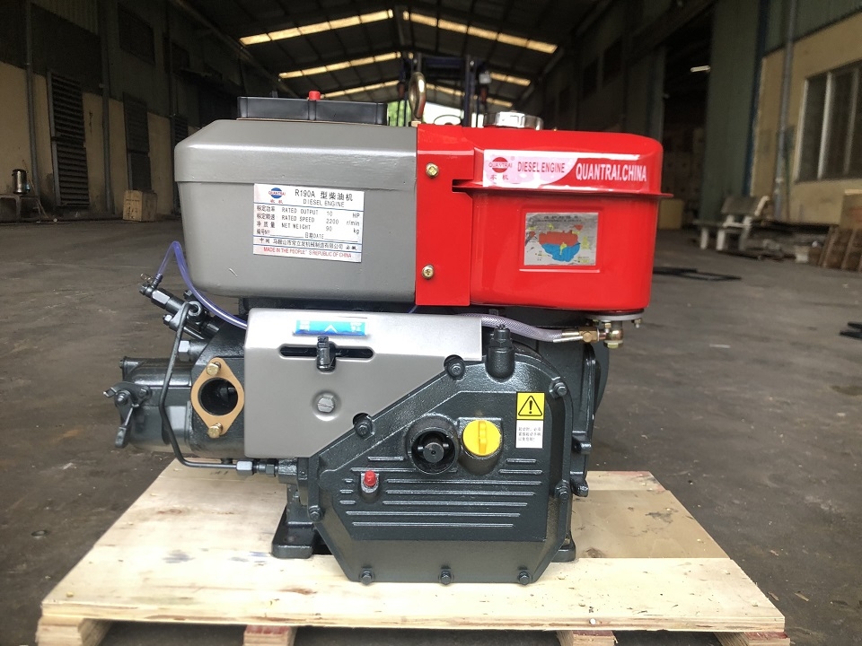 Máy Nổ Dầu Quantrai 10HP QT 190AD (D10 Nước Đề)