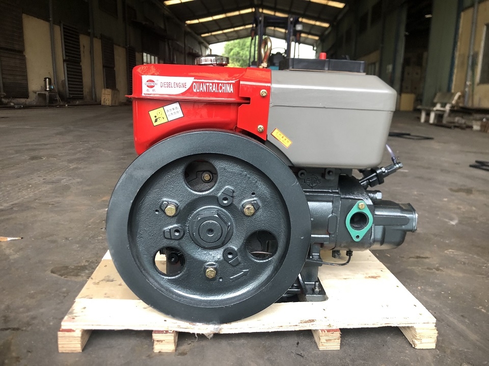 Máy Nổ Dầu Quantrai 10HP QT 190AD (D10 Nước Đề)
