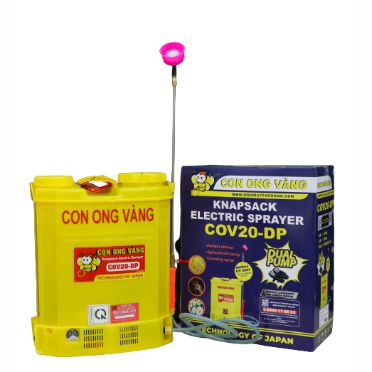 Bình Xịt Điện Con Ong Vàng COV20-DP