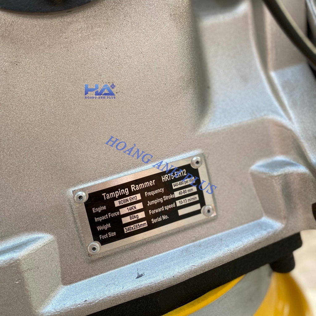 Máy Đầm Đất Chạy Xăng Huspanda HR75-EH12