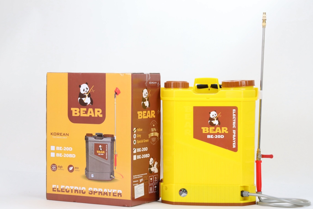 Bình Phun Xịt Điện Bear 20L BE-20D