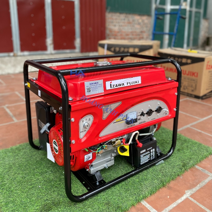 Máy Phát Điện Chạy Xăng Izawa Fujiki 5Kw TM6500E Đề