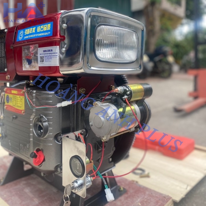 Máy Nổ Dầu Changjia 15Hp CJ ZS1100NM (D15 Gió Đèn Đề)