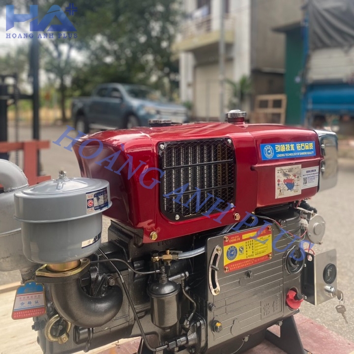 Máy Nổ Dầu Changjia 15Hp CJ ZS1100NM (D15 Gió Đèn Đề)