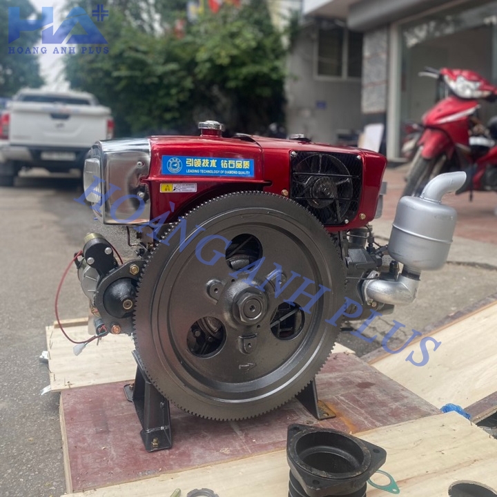 Máy Nổ Dầu Changjia 15Hp CJ ZS1100NM (D15 Gió Đèn Đề)